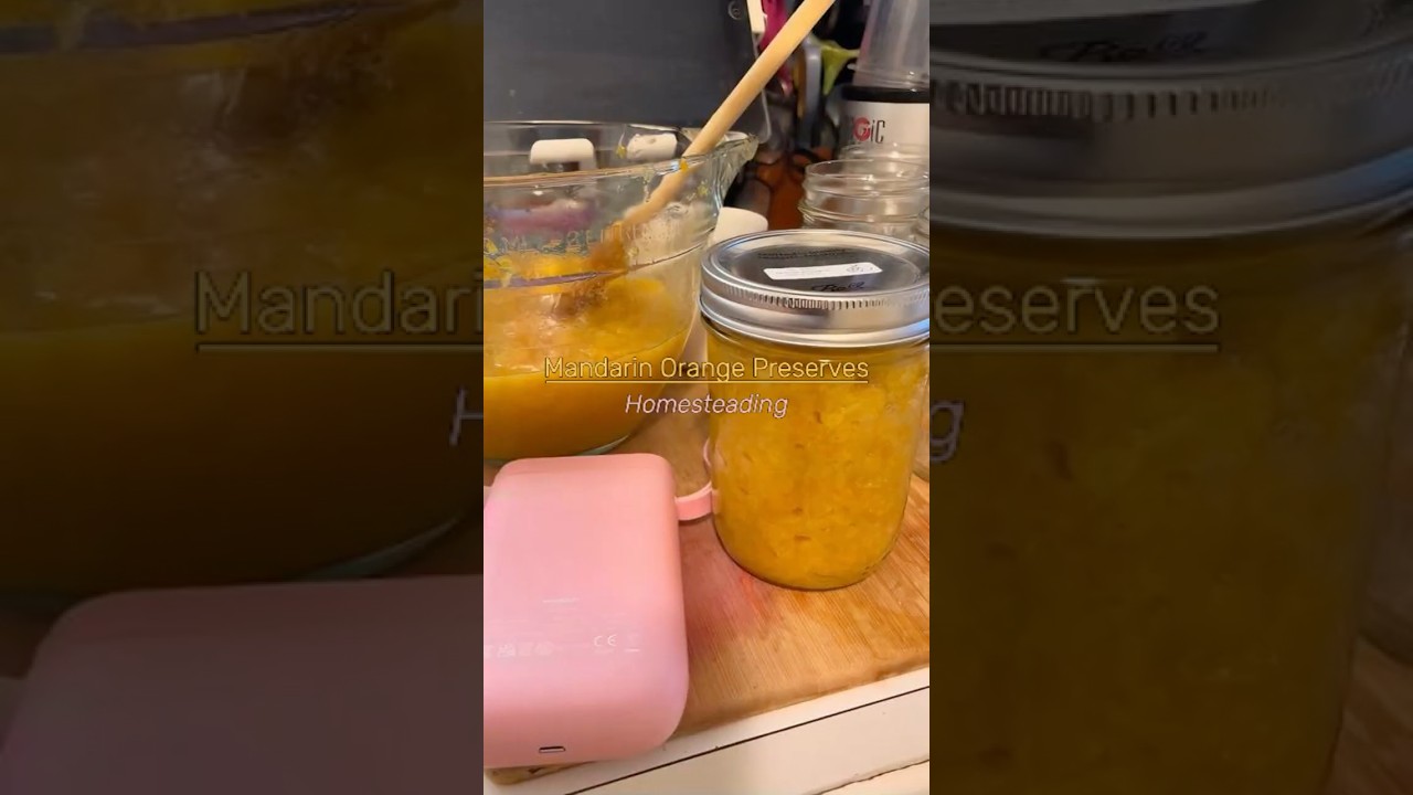 This video captures the entire process of making Mandarin Orange Preserves, from start to finish.