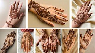 New Mehndi Design 2025 Tikki Mehndi Design Back Hand Mehndi Design Mandala Mehndi Design Mehndi