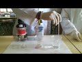 Experimento del agua que cambia de color. 4ESO Ciencias Aplicadas IES Sácilis 2017/18