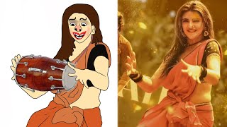 Kurchi Medathapetti Full video song funny drawing meme | Guntur kaaram | Mahesh Babu | Sreleela|