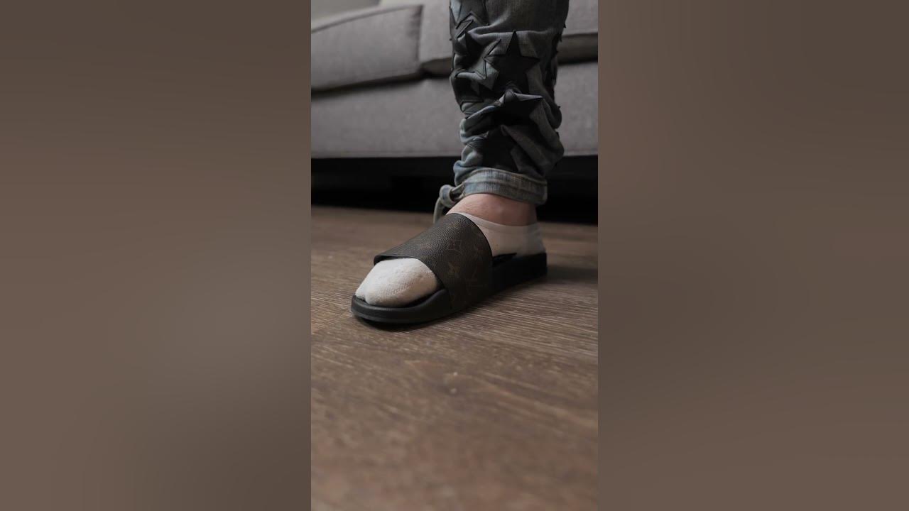 Men's Louis Vuitton Slides  No Limit Wears - Wetinuneed