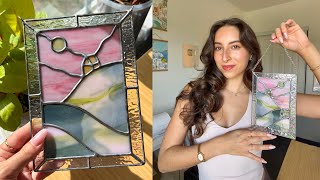 How I Make Stained Glass | Full Process (ASMR)