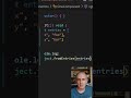 ES 2019 fromEntries() #shorts