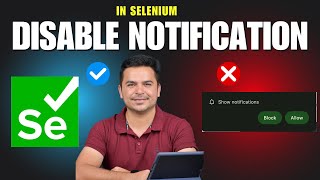 How To Disable Notification in Selenium using Java | Remove Show Notification In Selenium
