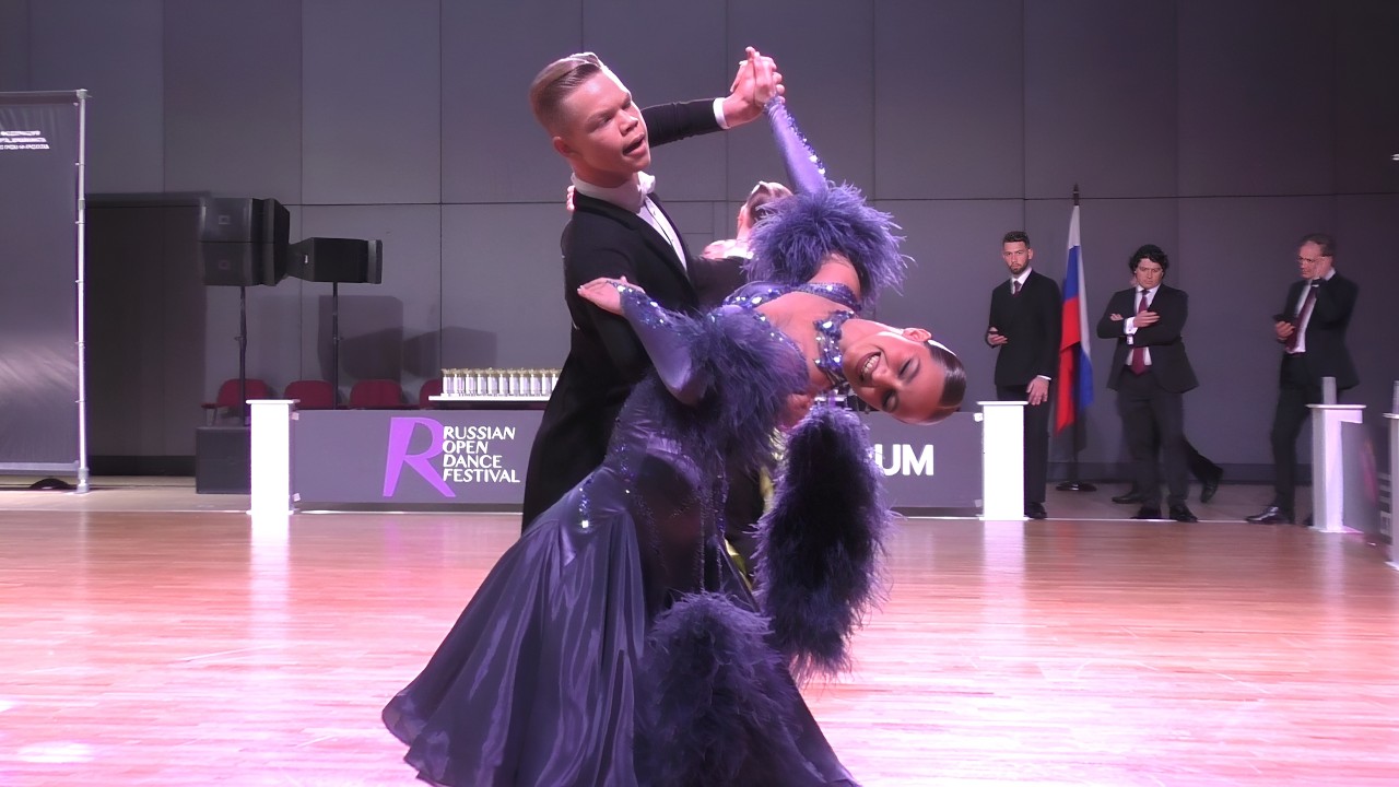 Квикстеп в финале = Russian Open Dance Festival 2025, Юниоры 2 (моложе 16 лет)