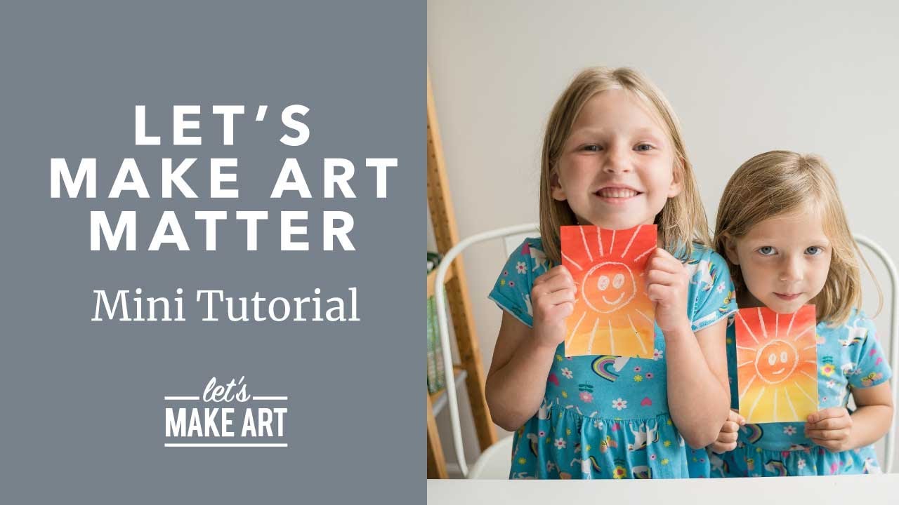 Let's Make Art Matter 🧡Mini Art Tutorial for Kids by Nicole Miyuki of ...