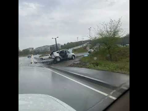 Во Врангеле серьезное ДТП около гостиницы Восток