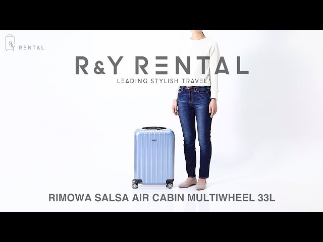 1-3泊] リモワ サルサエアー 33L ネイビーブルー 4輪 RIMOWA SALSA AIR