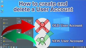 How to create a New User or Delete a User in Windows 10 #easily #create #delete #Windows10 #accounts