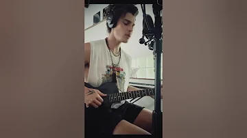 Shawn Mendes singing "If I Can't Have You" Acoustic via instagram