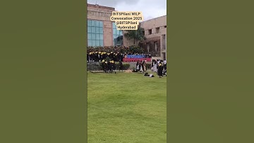 BITSPilani WILP Convocation 2025 || BITS Pilani Hyderabad Campus #BITSPilani #WILP #Convocation2025