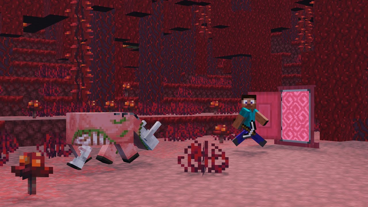 Anywhere Door - Minecraft Animation Short Ep.3