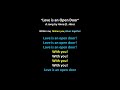 Love Is an Open Door (Karaoke Duet) | Full Version