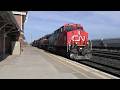 CN M397 Manifest Train CN 3369 CN 2291 &amp; CN 2309 Locomotives Sarnia