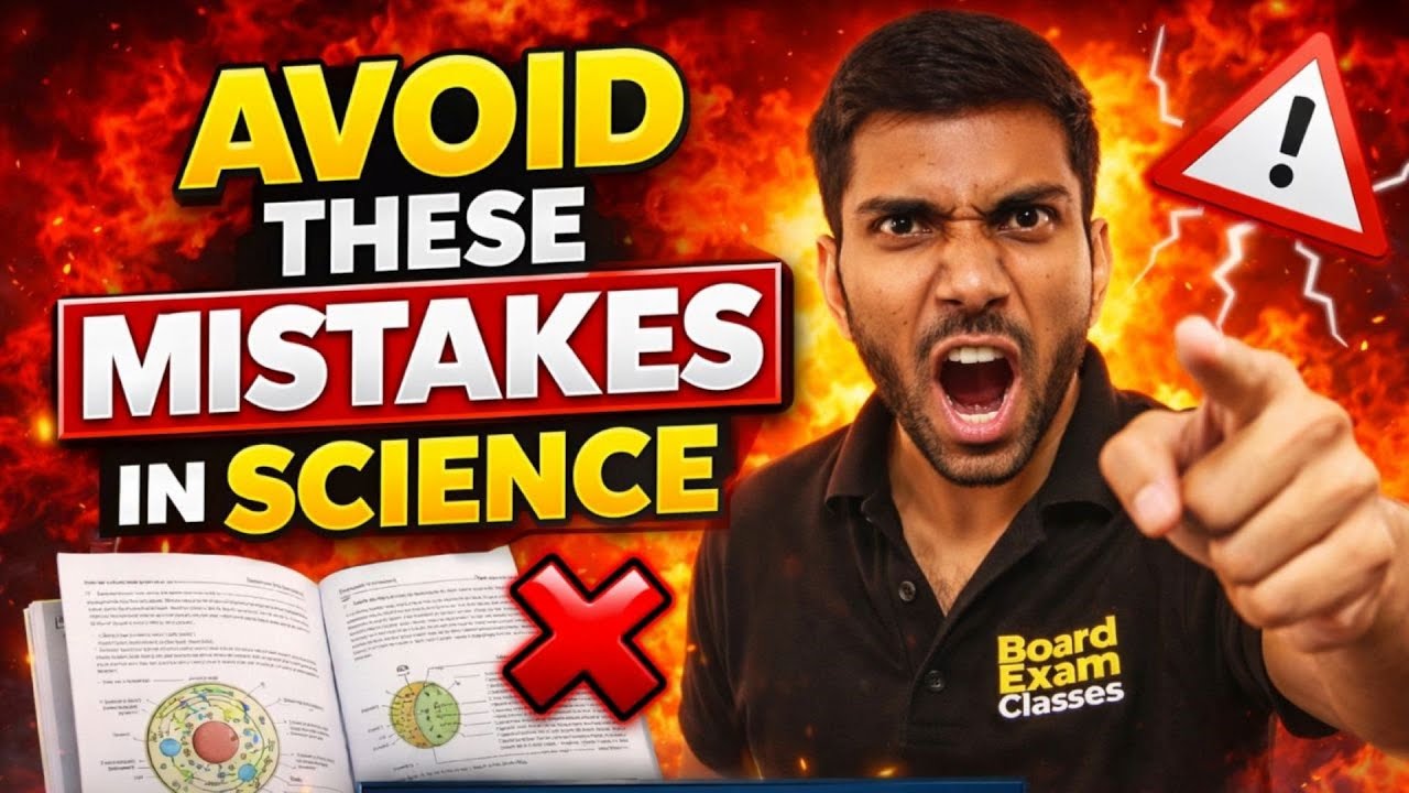 Top Areas Where Class 10 Students Make BIG Mistakes in Science