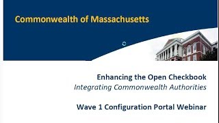Configuration Portal Webinar  - Wave 1 (4/24/14)
