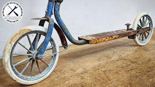 Broken Rusty Oldtimer Scooter - Restoration
