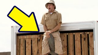 Zookeeper Escapes Rhino Attack | Just For Laughs Gags