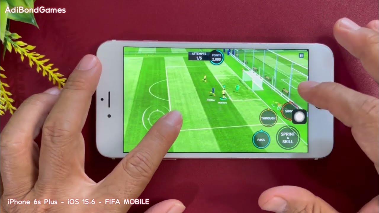 FIFA Mobile on iPhone 6s Plus ios 15.6 