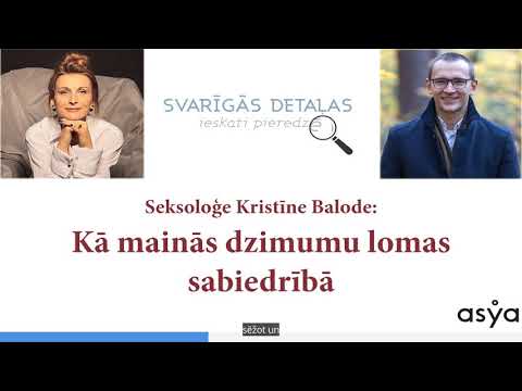 Kā Mainās Dzimumu Lomas Sabiedrībā - Attiecību Terapeite Kristīne Balode | Podkāsts Svarīgās detaļas