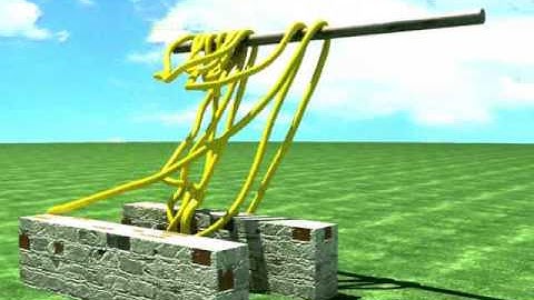 Animation with 3ds max rope simulation