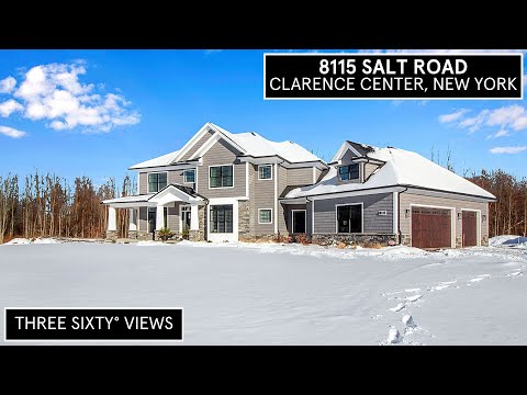 8115 Salt Rd., Clarence Center, NY home video tour