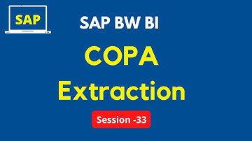 SAP BW COPA Extraction | What is SAP COPA ? | COPA Project in SAP BW BI | SAP COPA TCODES