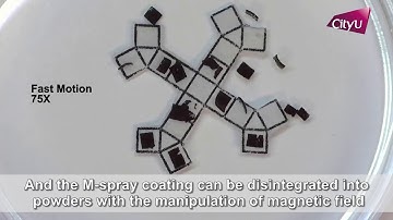 Magnetic Spray Transforms Objects Into Millirobots