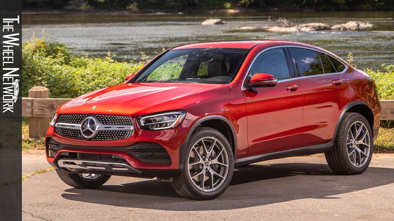 2020 Mercedes Benz Glc 300 4matic Coupe Designo Cardinal Red Metallic Exterior Interior Us