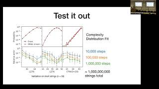 Hadi Erturk: Comparing Complexity Measures Using Nested Sampling