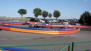 Karting at RKC95 Pontoise - Rory NEWBOLD age 6