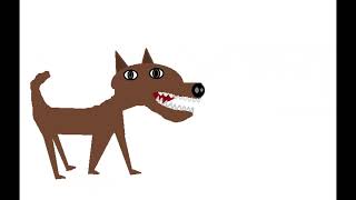 wolf biting animation