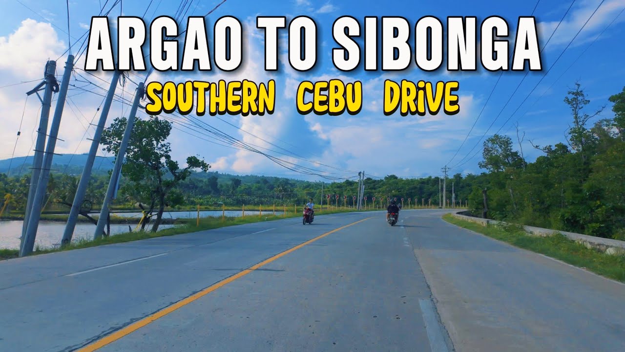 ARGAO TO SIBONGA DRIVE. SOUTHERN CEBU. PHILIPPINES 