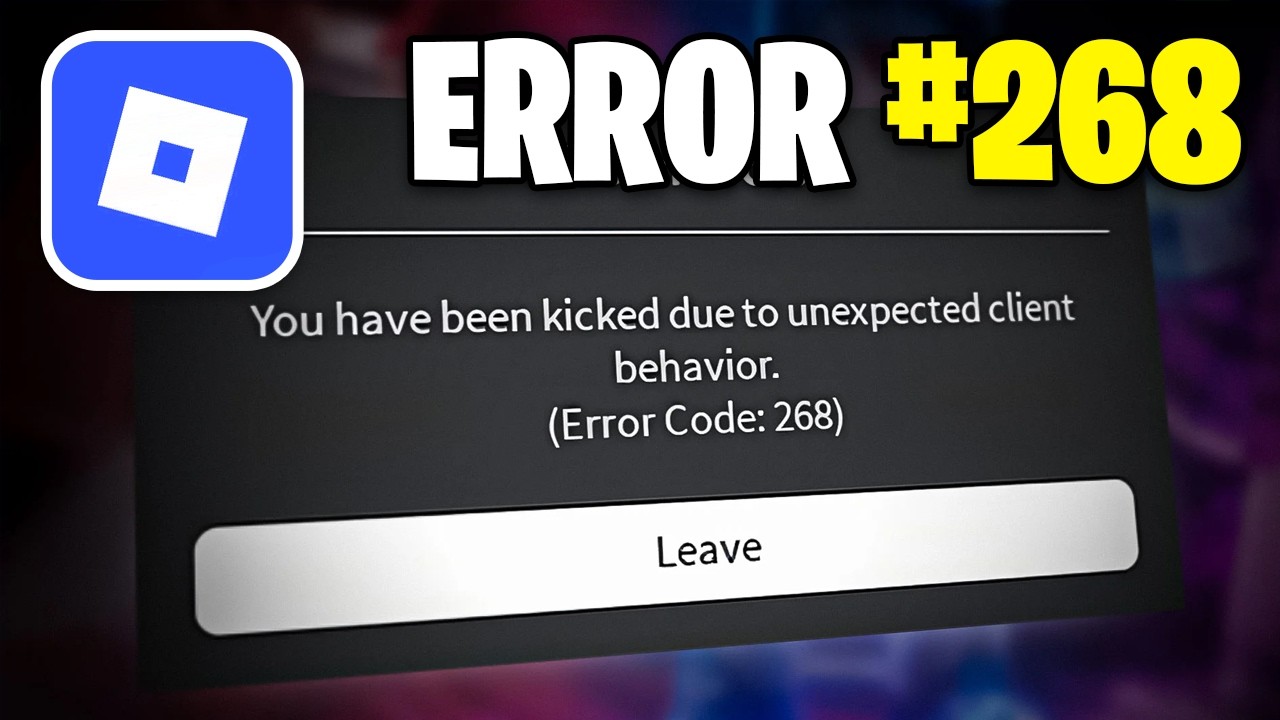 How To Easily Fix Roblox Error Code 268 - 2026 Updated - YouTube