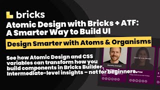 Atomic Design with Bricks + ATF: A Smarter Way to Build UI