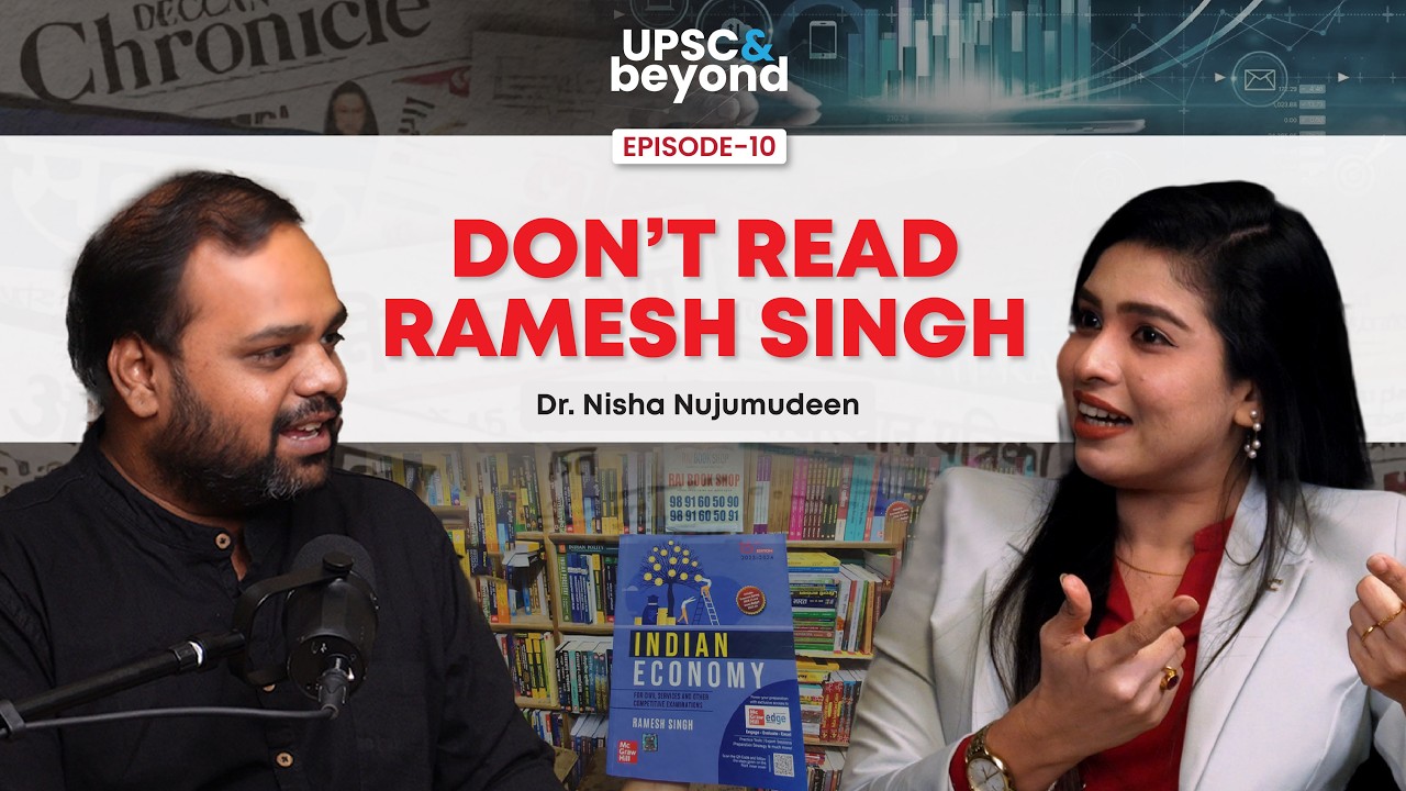 Indian Economy Study Tips & Strategy for UPSC Prelims 2025 by Dr. Nisha | UPSC & Beyond Epi-10