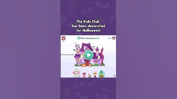 Open the Khan Academy Kids app by October 31 for Halloween learning fun. #halloween #kids