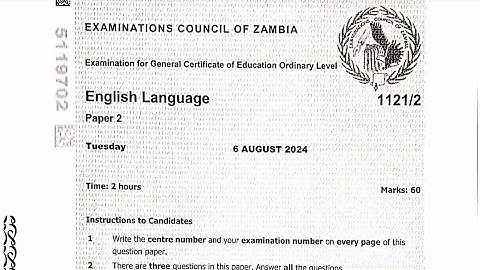 ENGLISH PAPER 2 GCE 2024//VOCABULARY AND REWRITES//PART 1