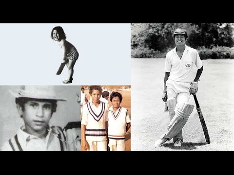 Sachin Tendulkar Childhood Photos, Rare Video