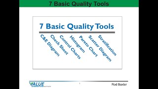 Continuous Improvement 10 - Seven Basic Quality Tools - Value Generation Partners