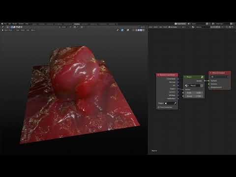 Meat Shader Collection Blender3D
