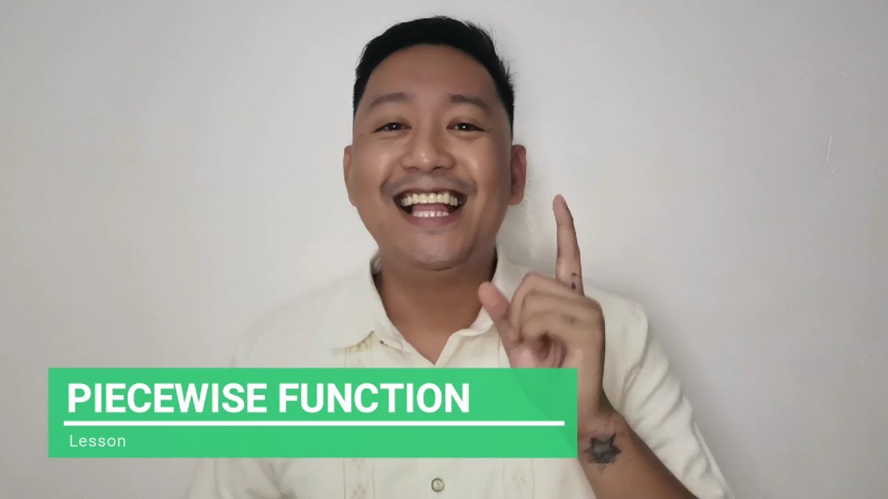 PIECEWISE FUNCTION || General Mathematics - YouTube