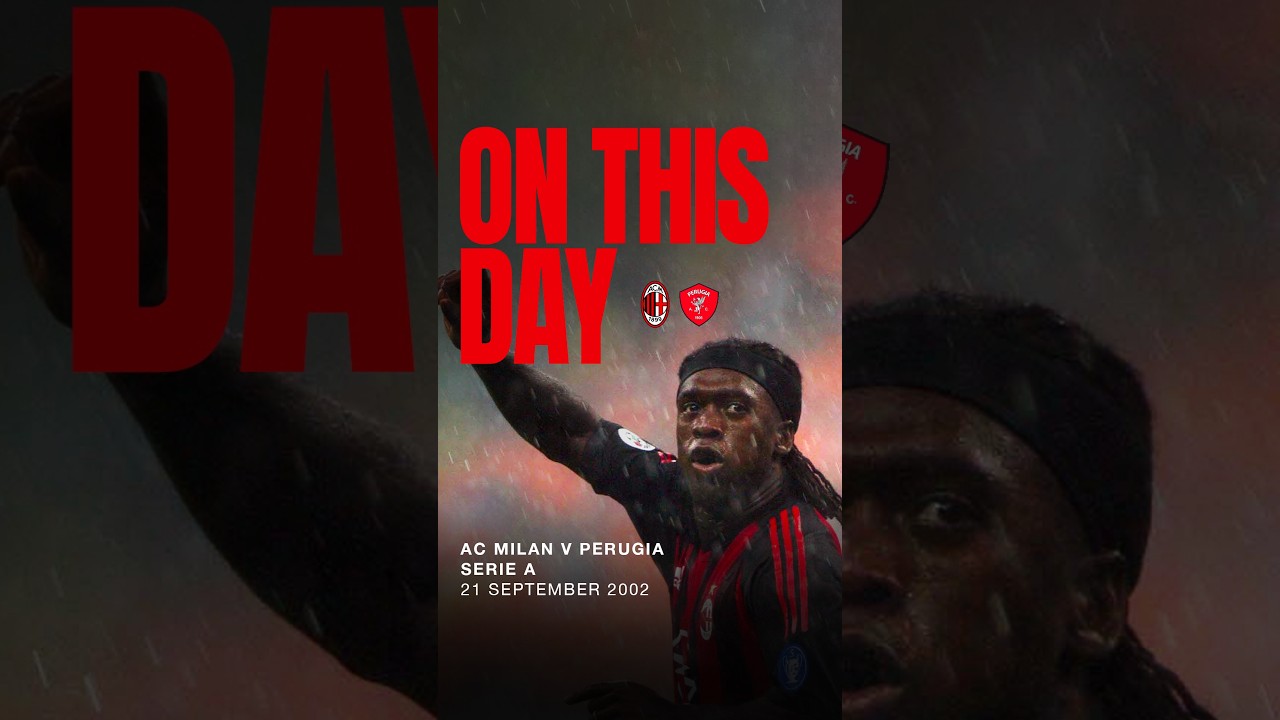 Quando Clarence Seedorf segnò il suo primo gol con il Milan 🔙