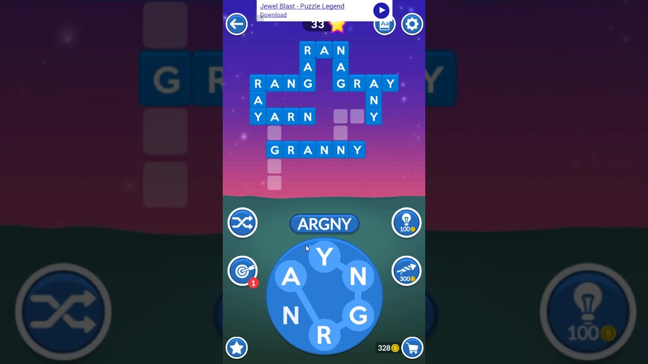 Word Toons level 187