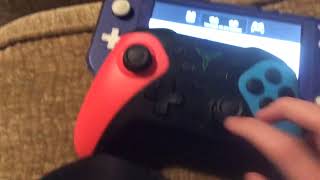 How to Pair a Controller to Switch Lite Without a Sync Button