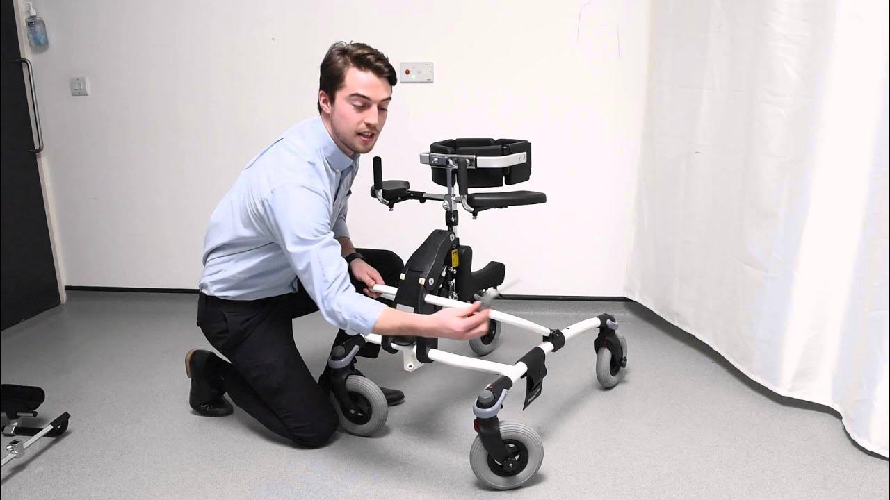 R82 UK Mustang Walking Aid & Gait Trainer Arm Position Height