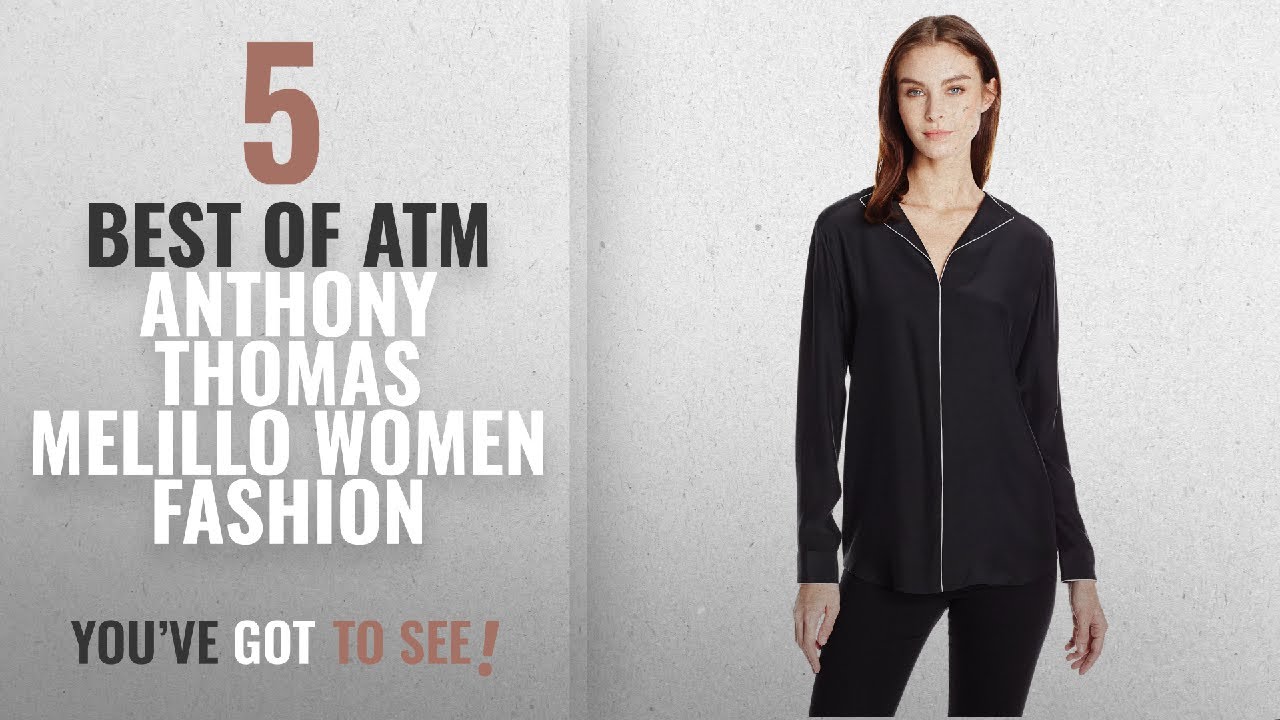 Atm Anthony Thomas Melillo Women Fashion [2018 Best Sellers]: ATM Anthony Thomas Melillo Women's