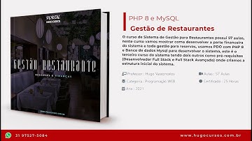 Gestão de Restaurantes - Aula 01 - Introdução ao Curso