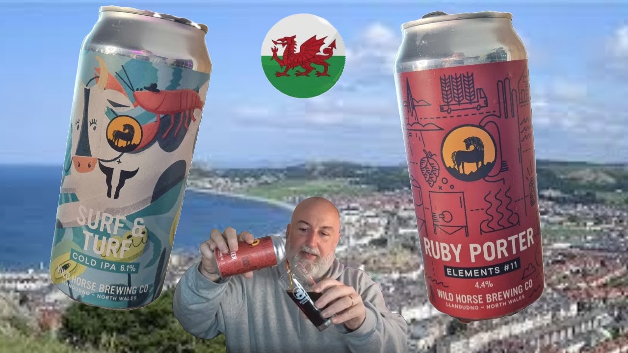 Wild Horse Brewing Co a Ruby Porter and a Cold IPA - YouTube