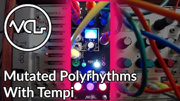 Mutated Eurorack Polyrhythms With Tempi